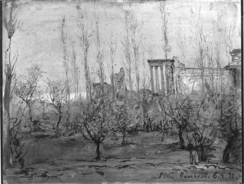 Rovine di Baalbeck - Bavarian State Painting Collections